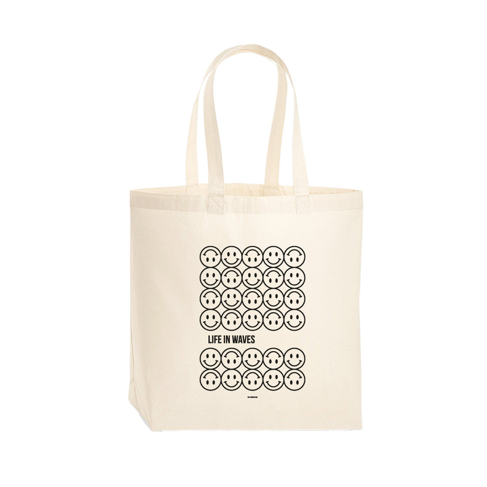 Baumwolltasche - Some people just need a high five in the face with this bag