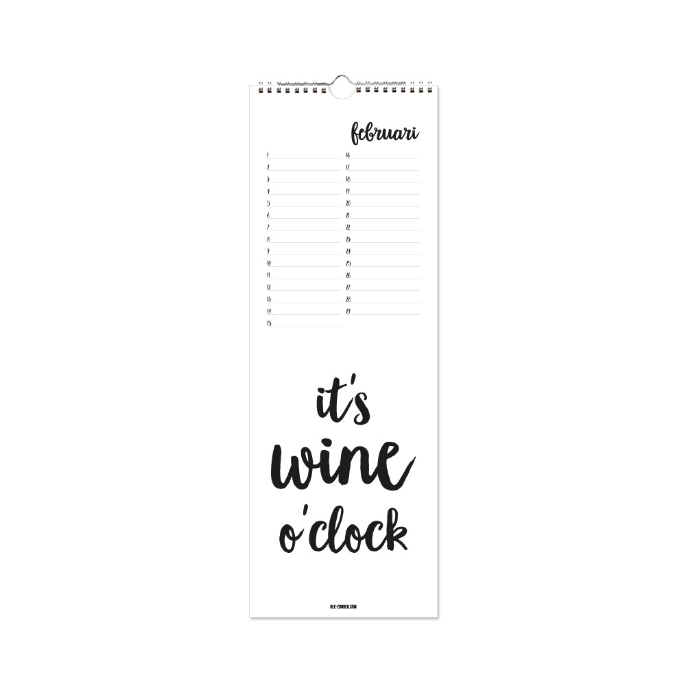 Weingeburtstagskalender
