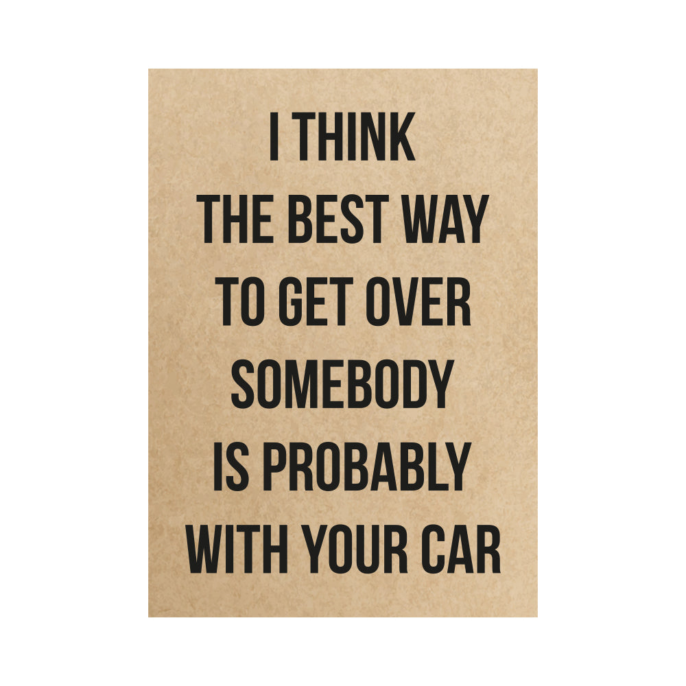 Card - A hug made of paper