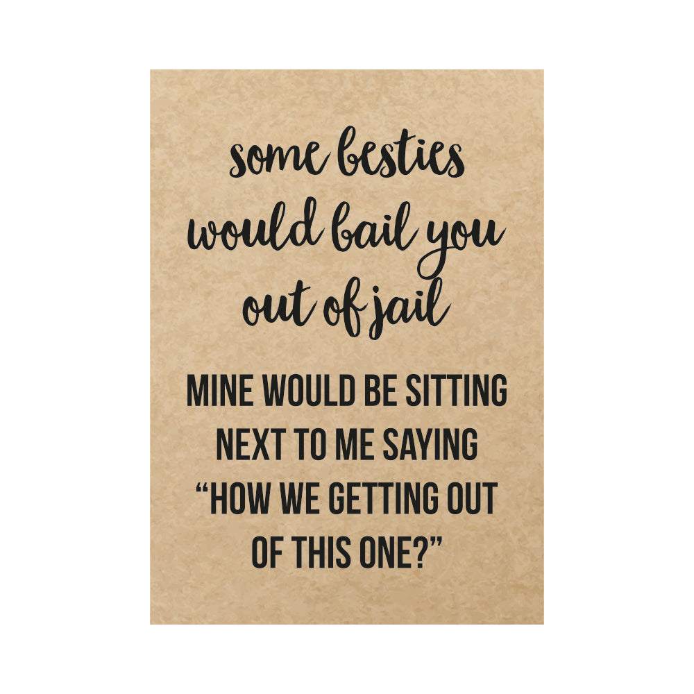 Card - A hug made of paper