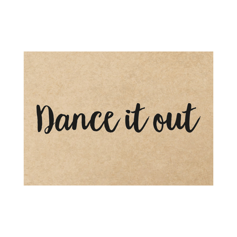 Card - Dance it out