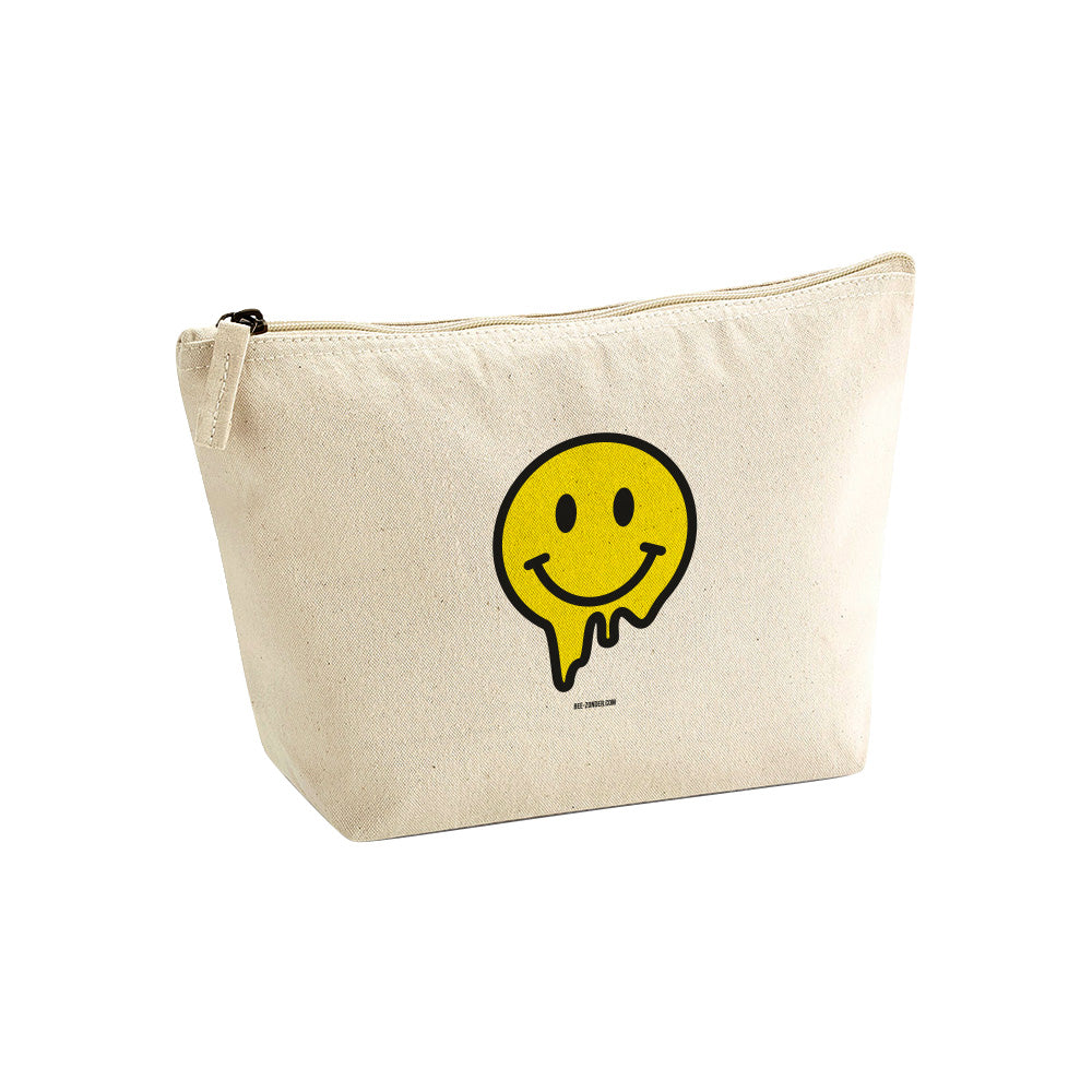 Toiletry bag M - Melted smiley