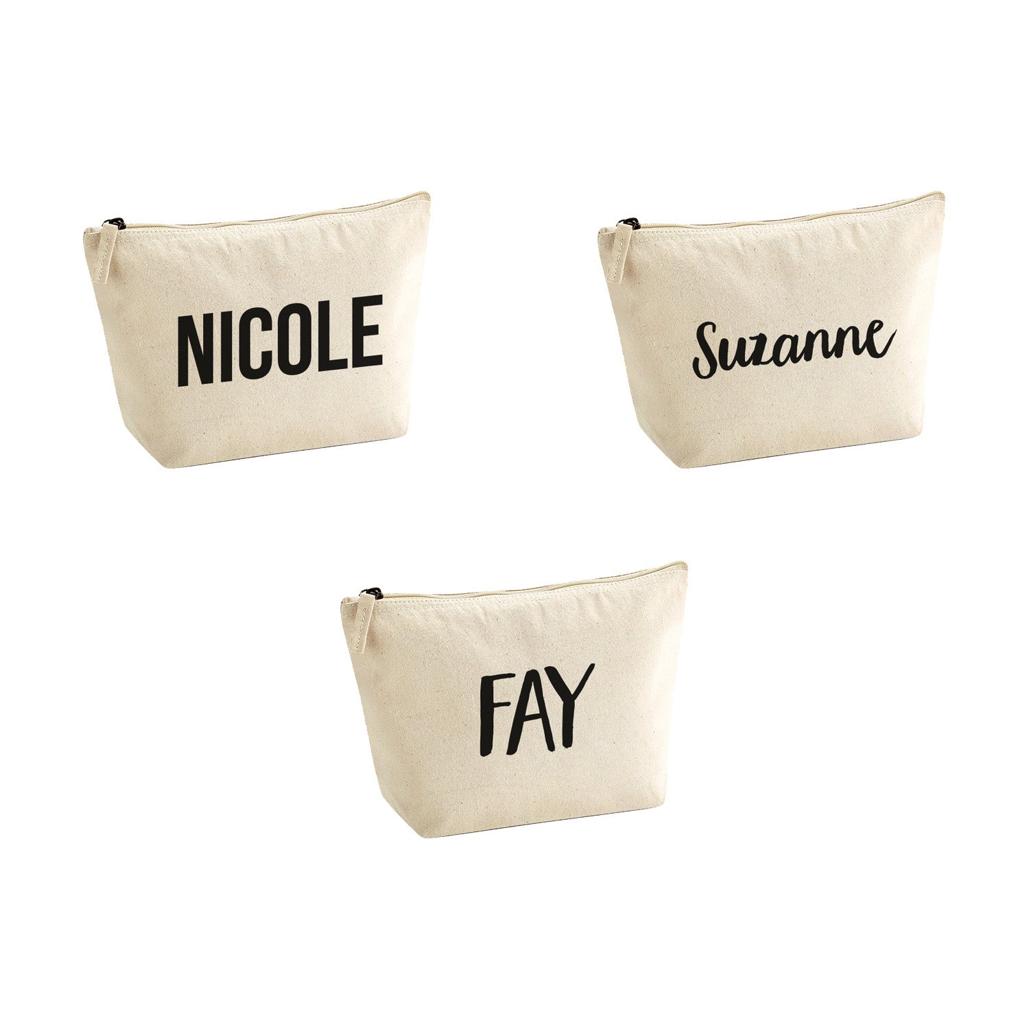Toiletry bag medium - With name