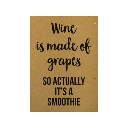 Map - Wine is made of grapes so actually it&