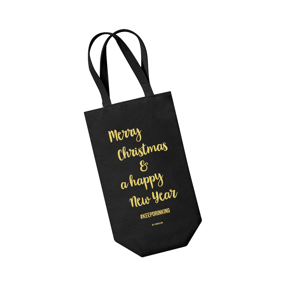 Flestas - Merry Christmas - zwart/goud