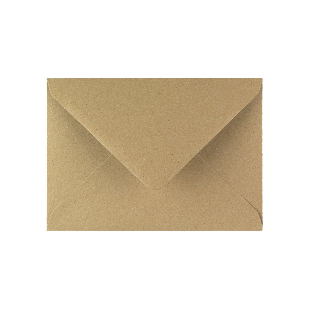 Set of 5 kraft envelopes