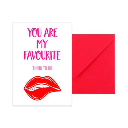 Card with envelope - You&